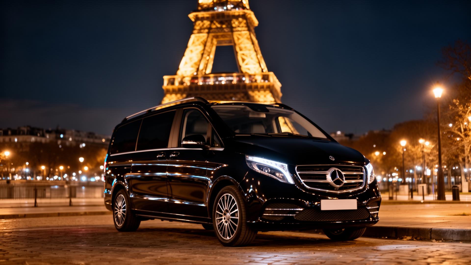 Luxury private shuttle in Paris